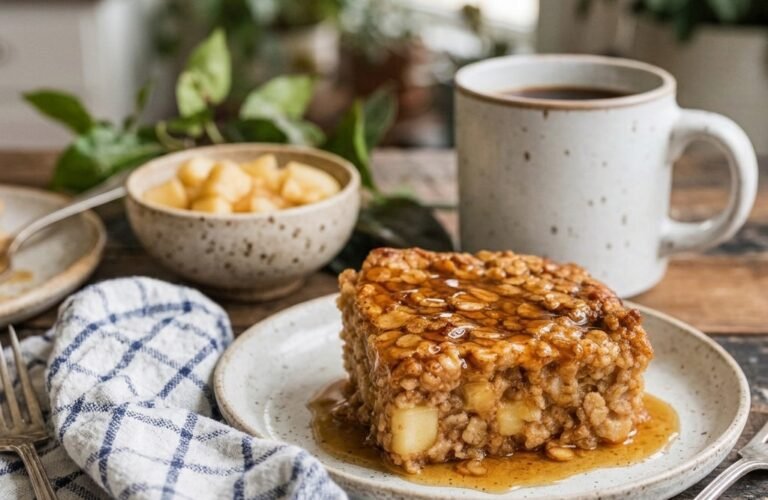 Oatmeal Apple Breakfast Bake