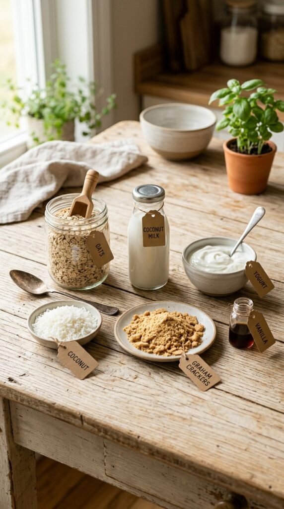 Coconut Cream Pie Overnight Oats