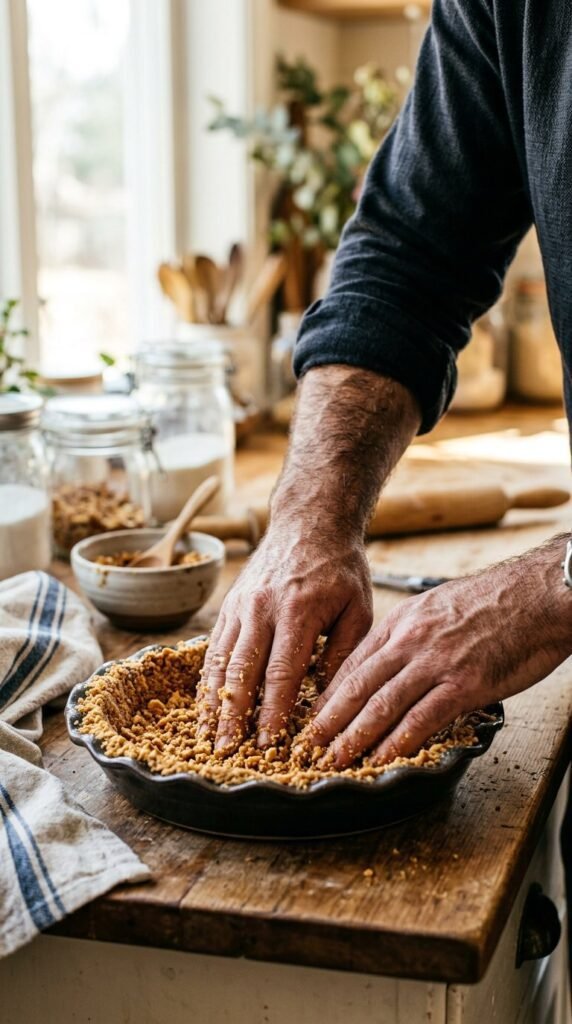 Peanut Butter Pretzel Pie