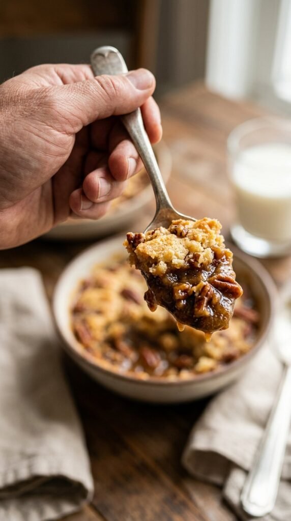 Simple Pecan Pie Dump Cake