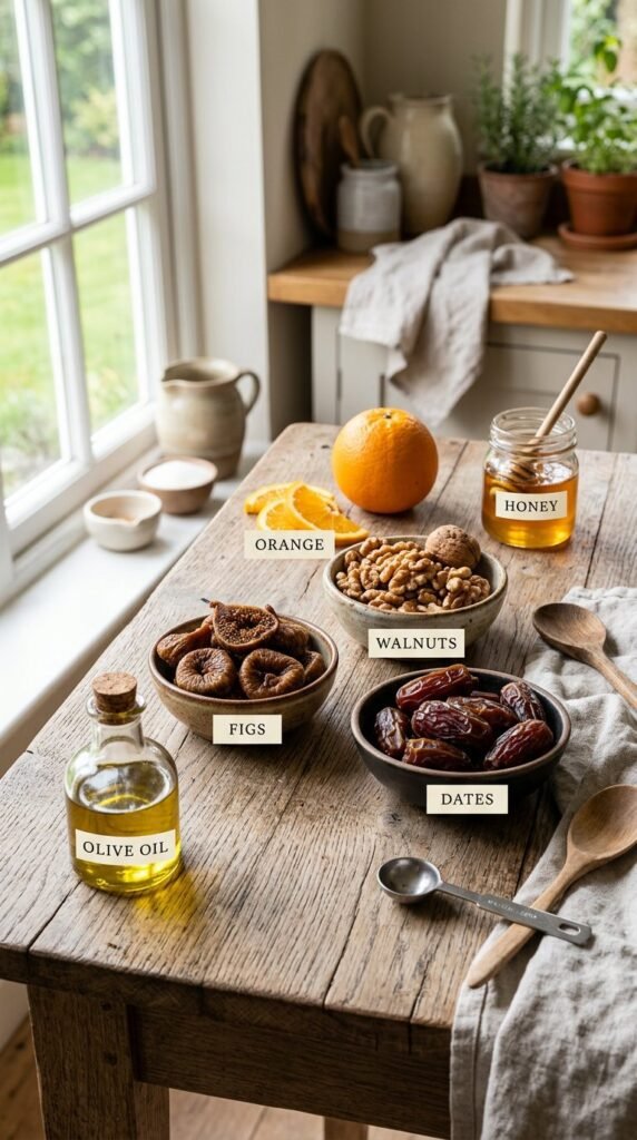 Fig and Walnut Energy Bars