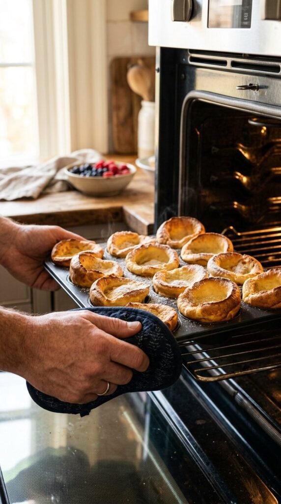 Mini Dutch Baby Pancakes