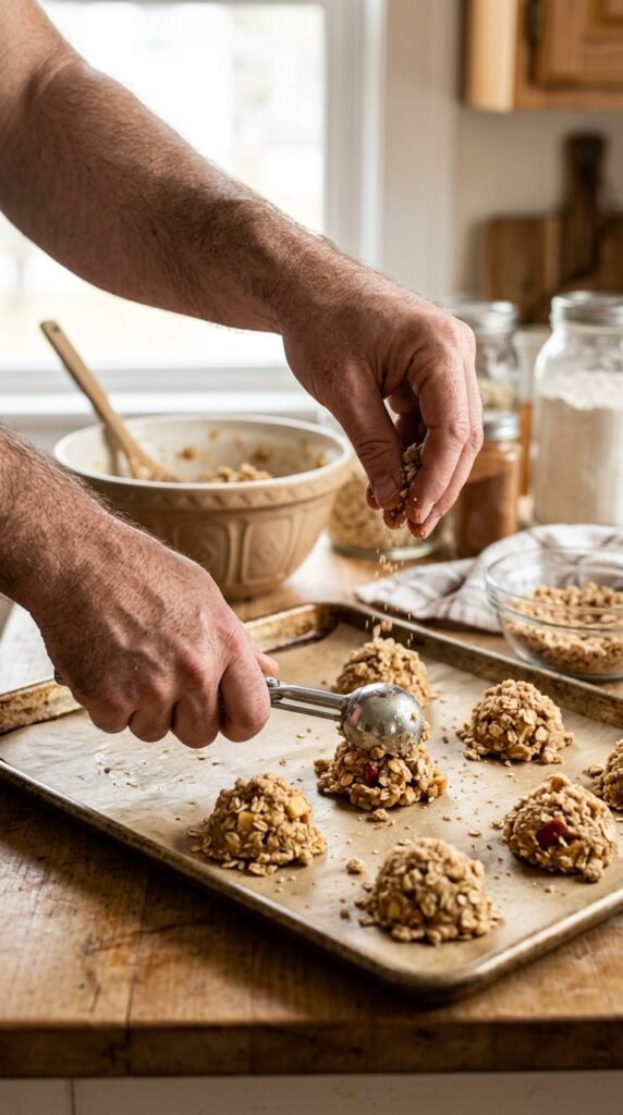 Apple Crisp Cookies