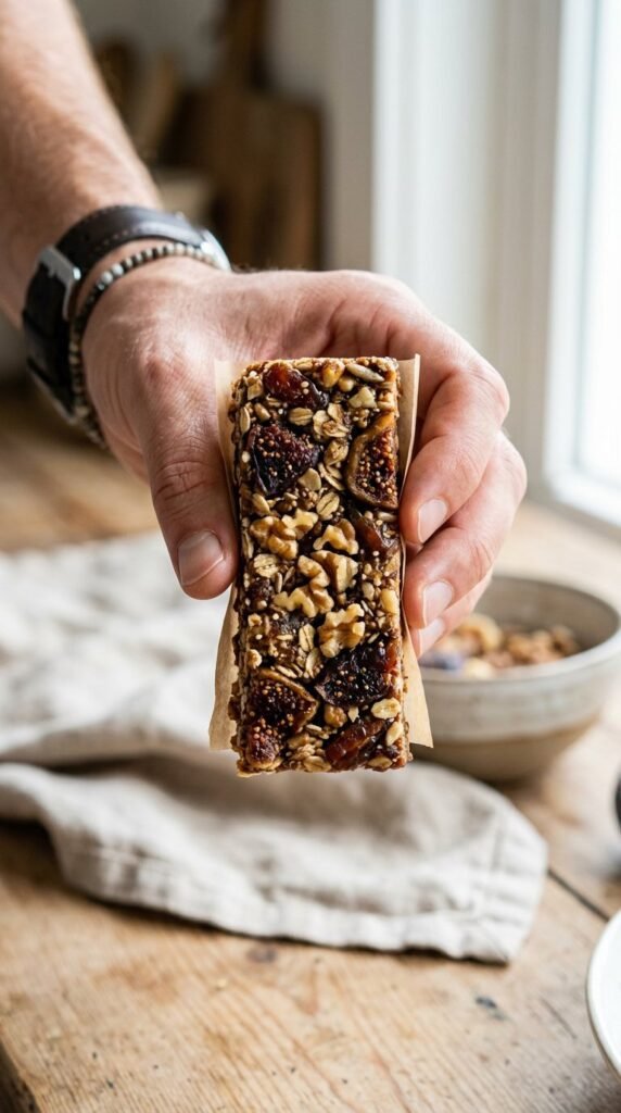Fig and Walnut Energy Bars